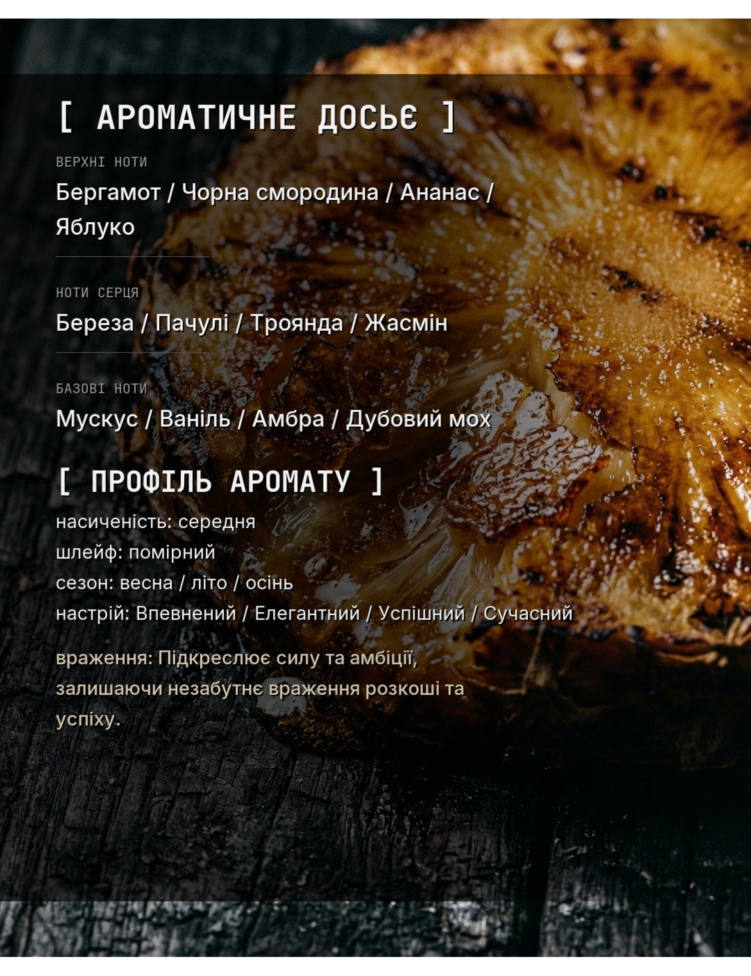Aromatic Dossier