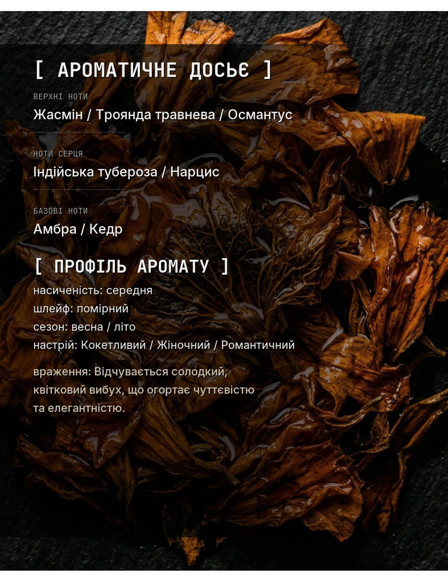Aromatic Dossier