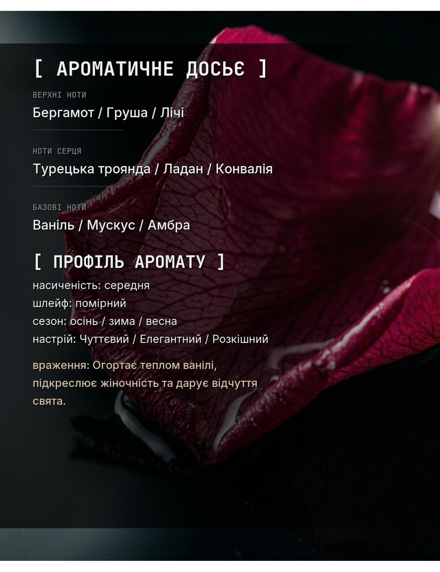Aromatic Dossier