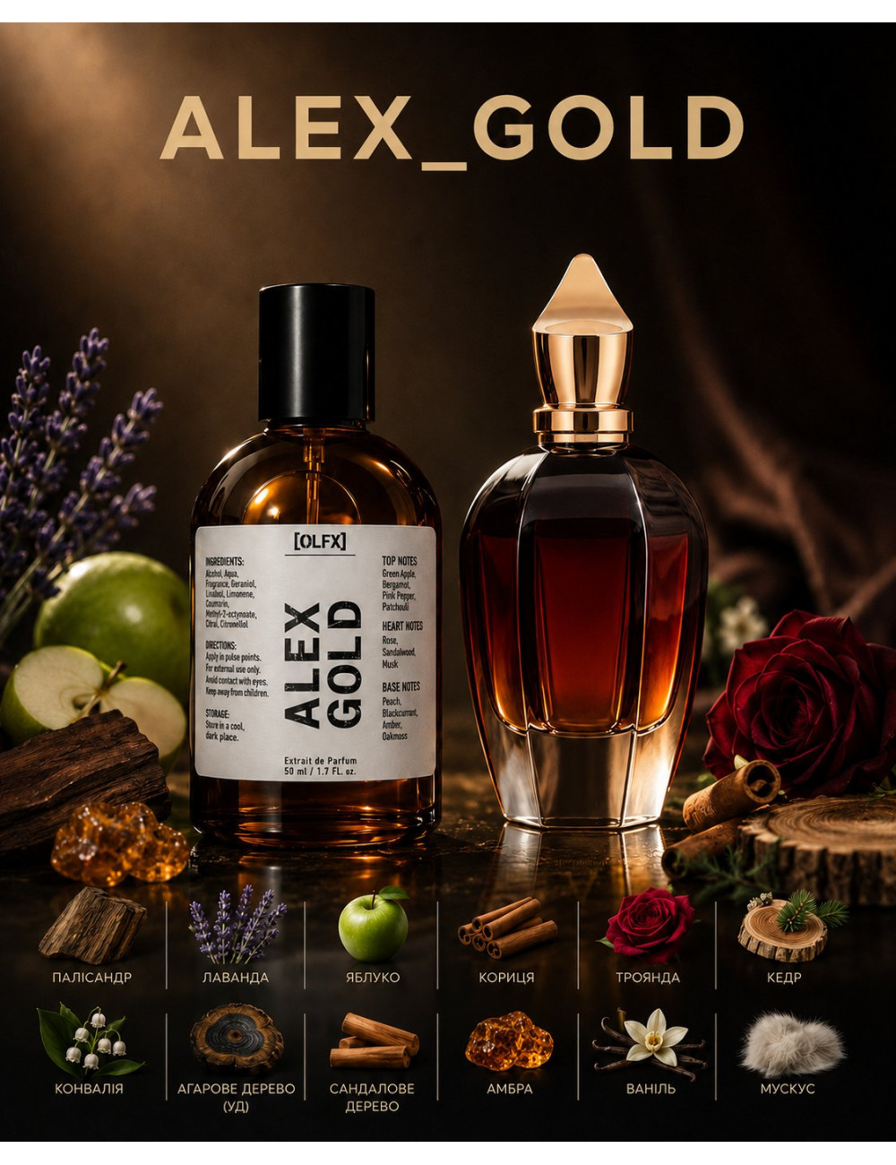 OLFx Store ALEX GOLD