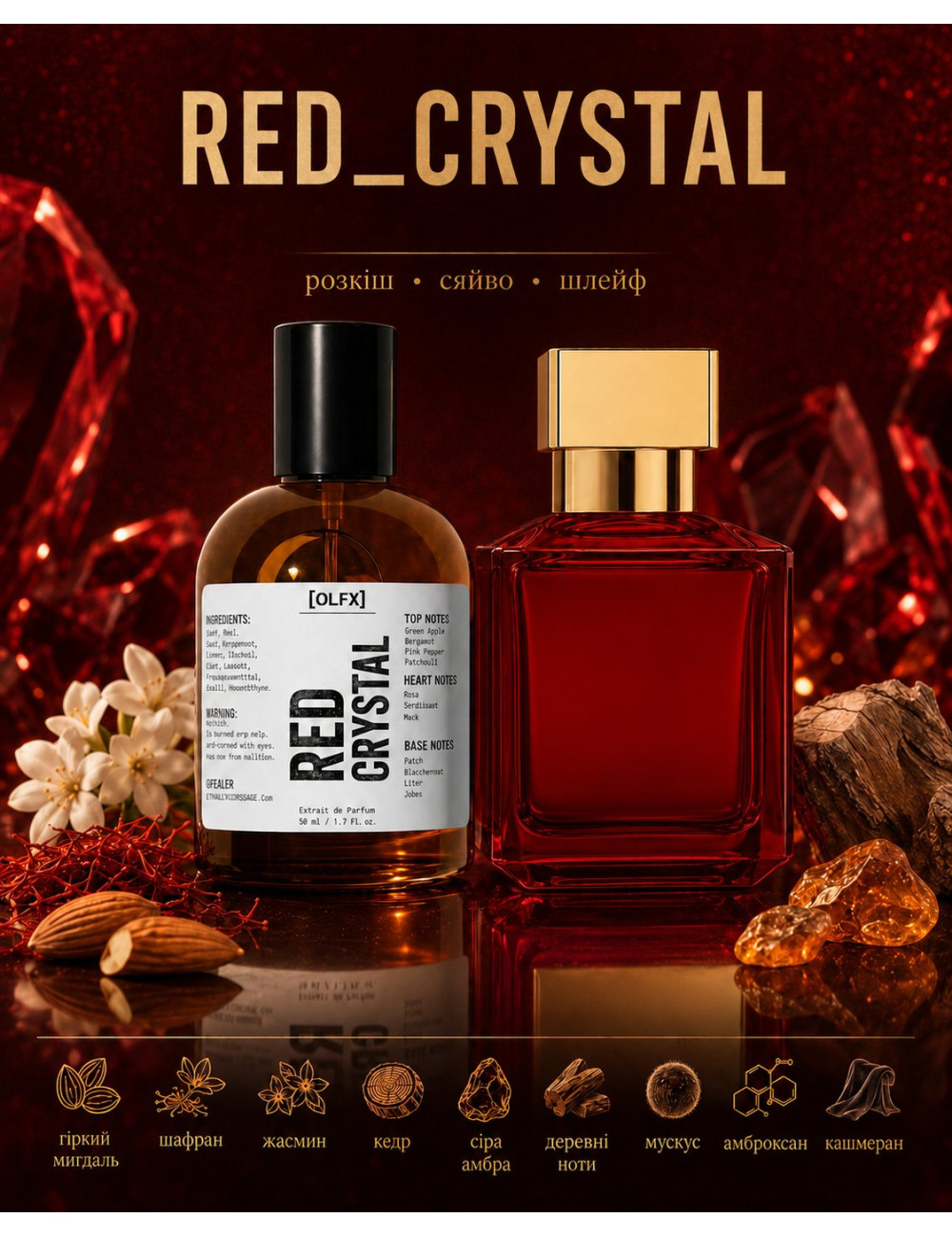 OLFx Niche RED CRYSTAL