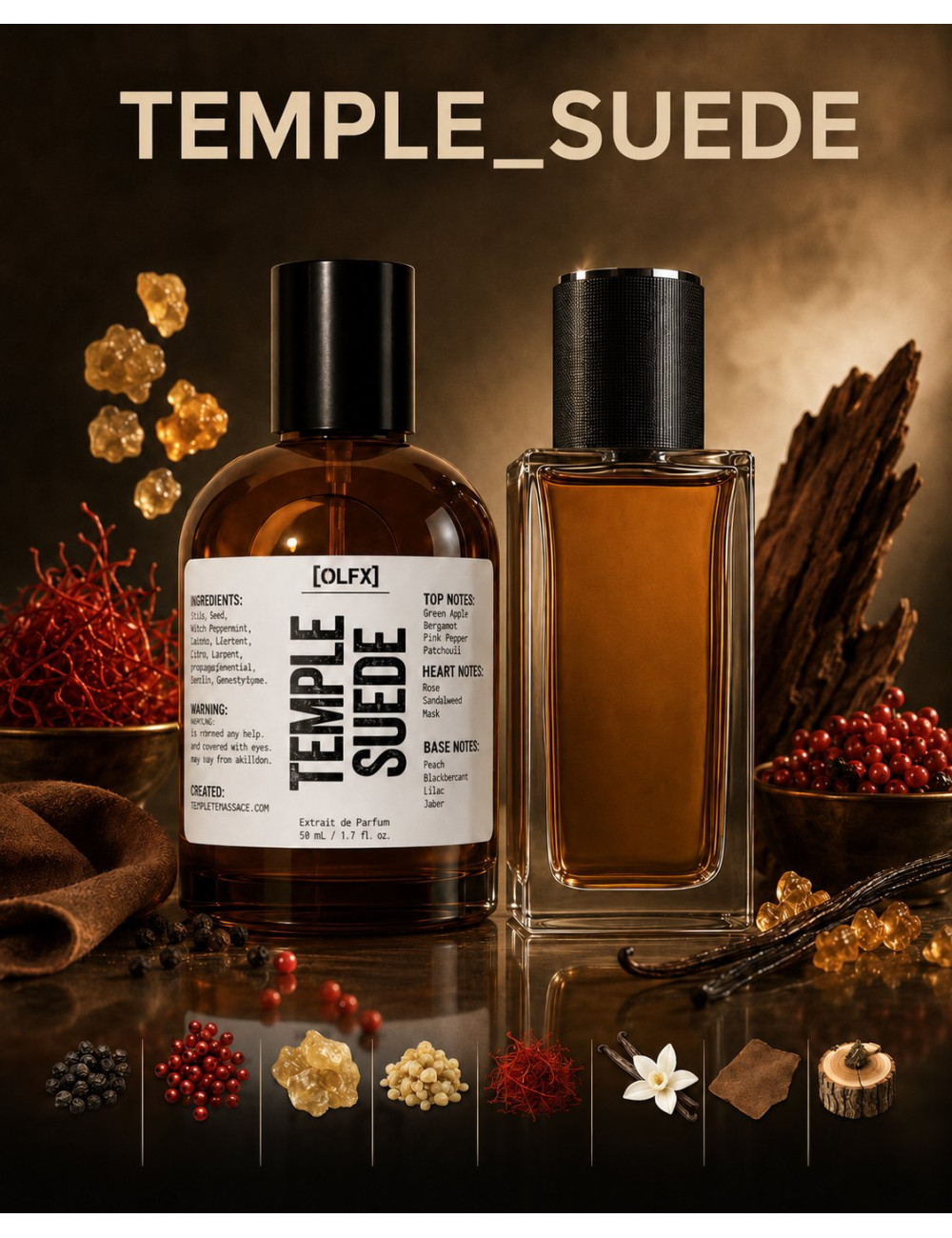 OLFx Niche TEMPLE SUEDE